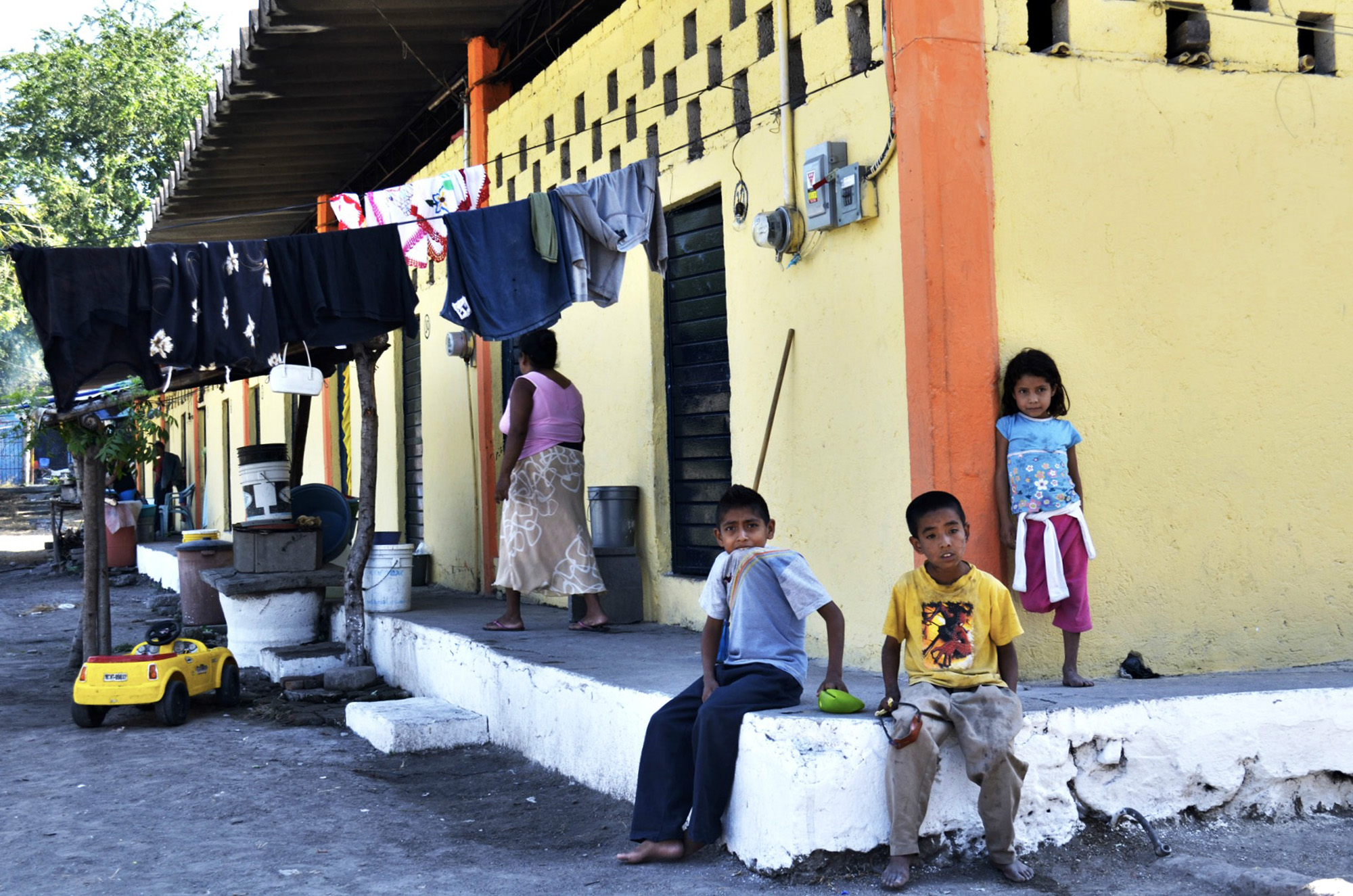 Hijos de jornaleros en Tlaltizapán, Morelos