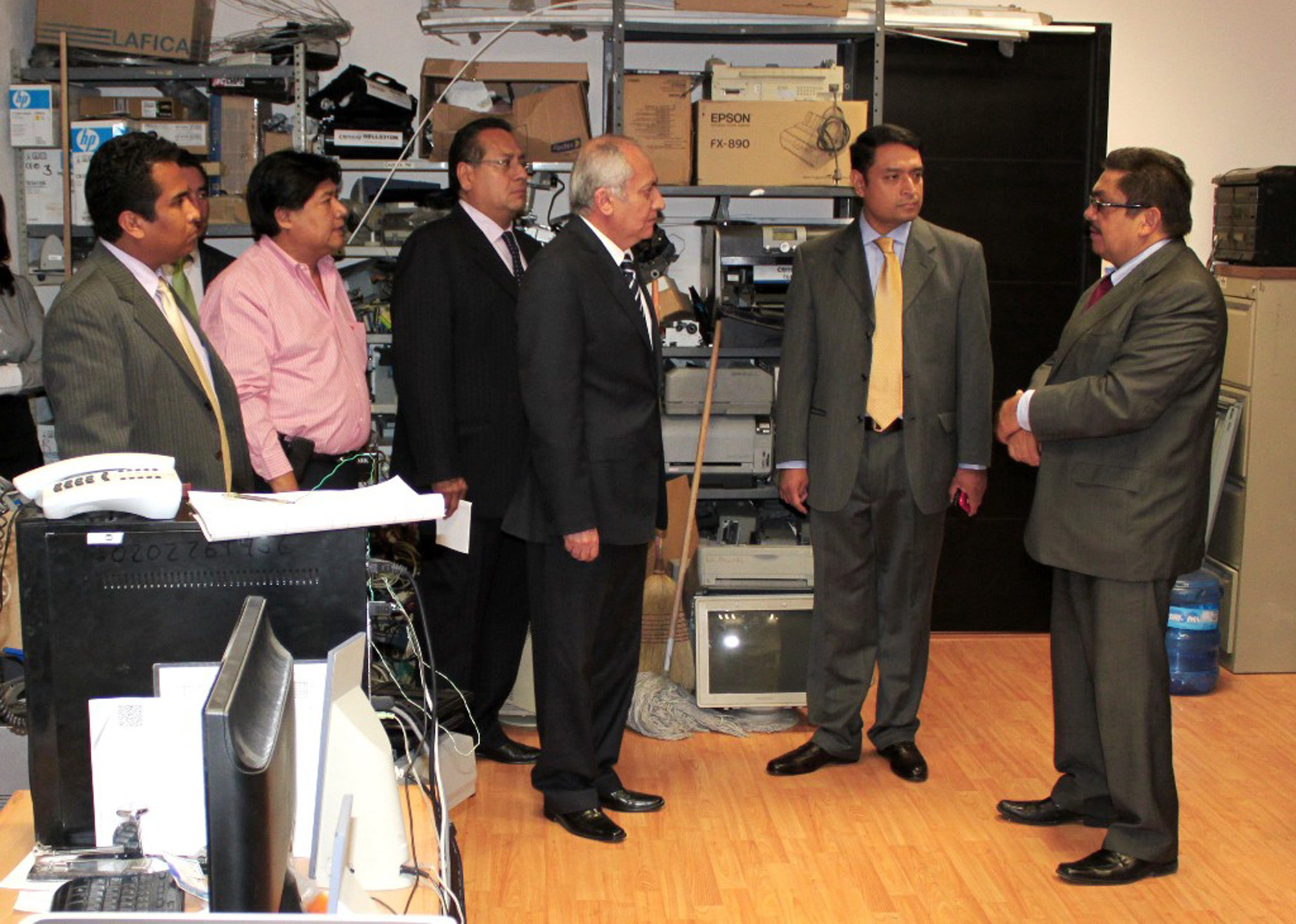 Recorrido  del Procurador Rodrigo Dorantes Salgado