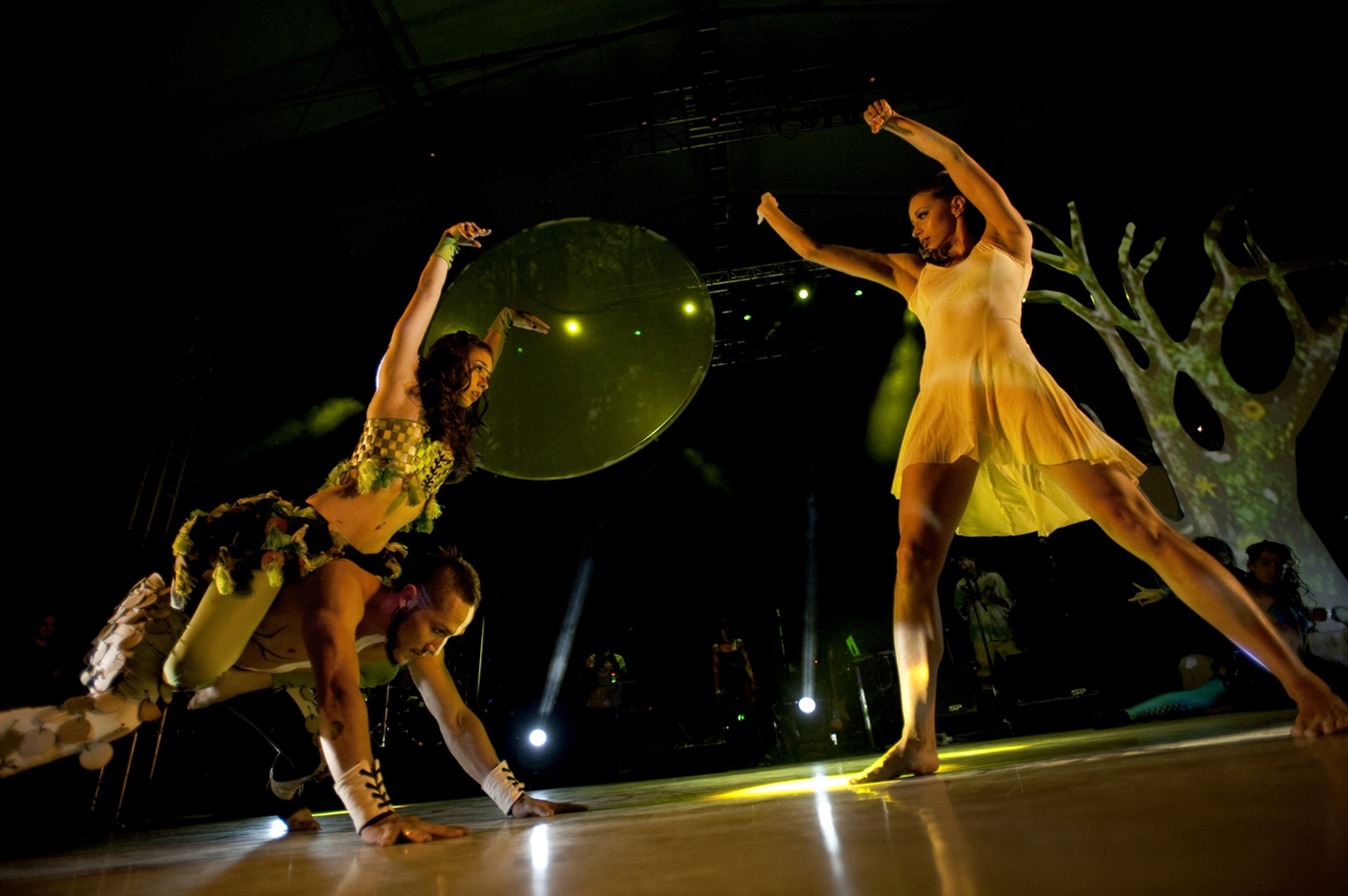 espectáculo multimedia “Venus la voz del tiempo”, en Morelos