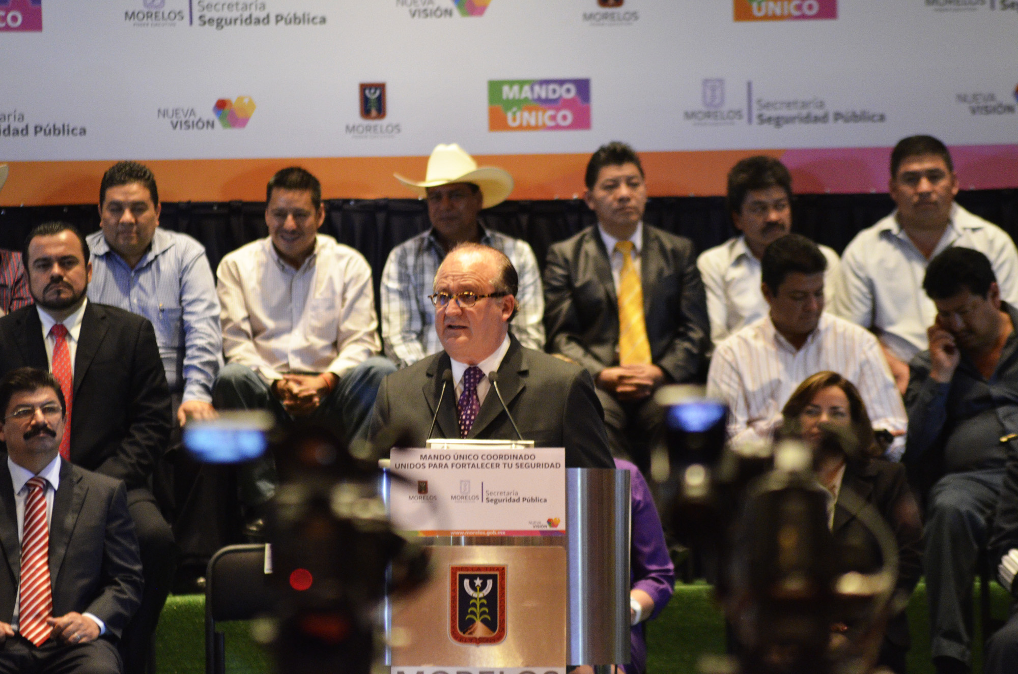 Firma de convenio de Mando Único Corrdinado