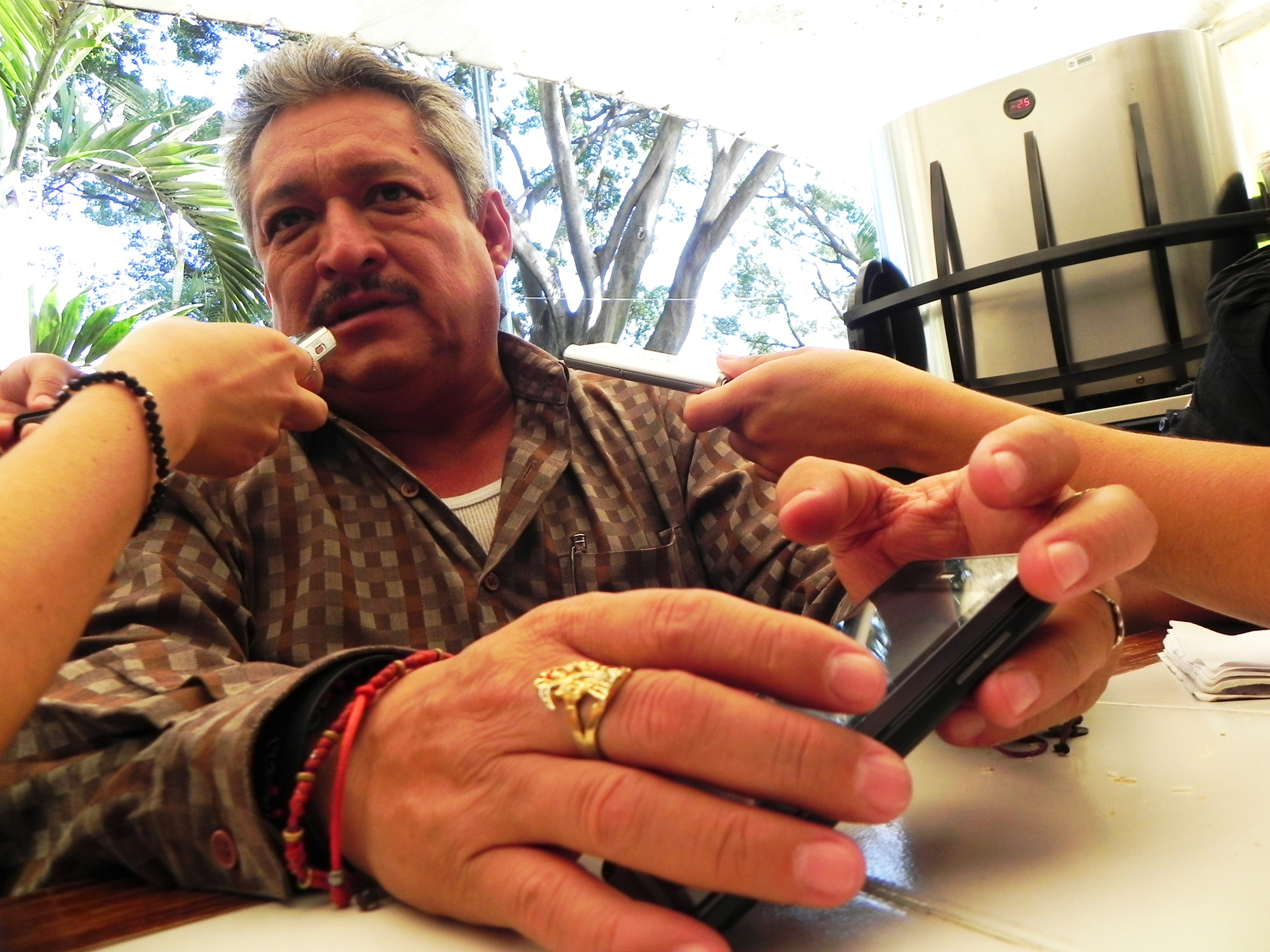 Víctor Mata líder de taxistas en Cuernavaca