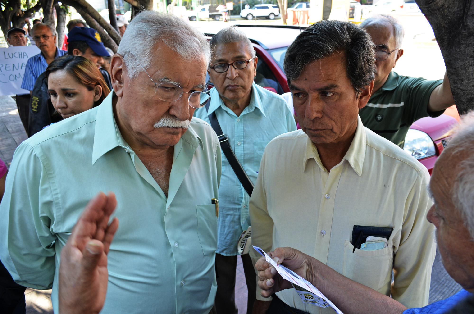 Protesta en el SAPAC Cuernavaca