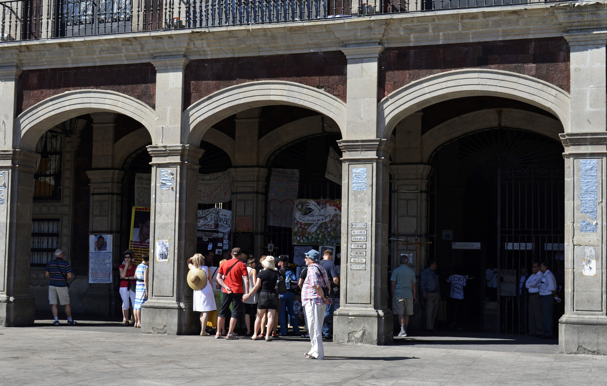 Turistas en Cuernavaca