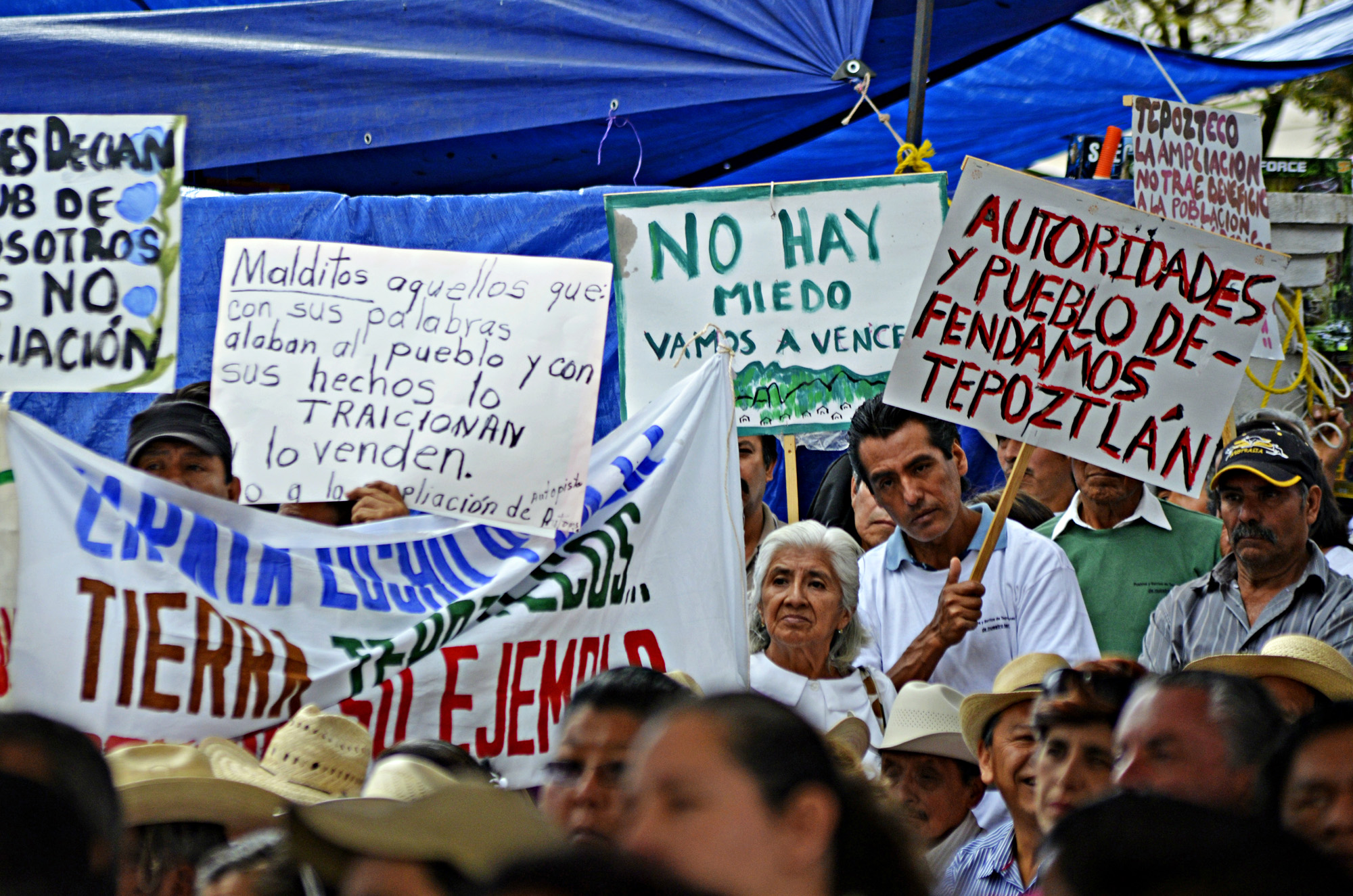 Protestas Tepoztlán