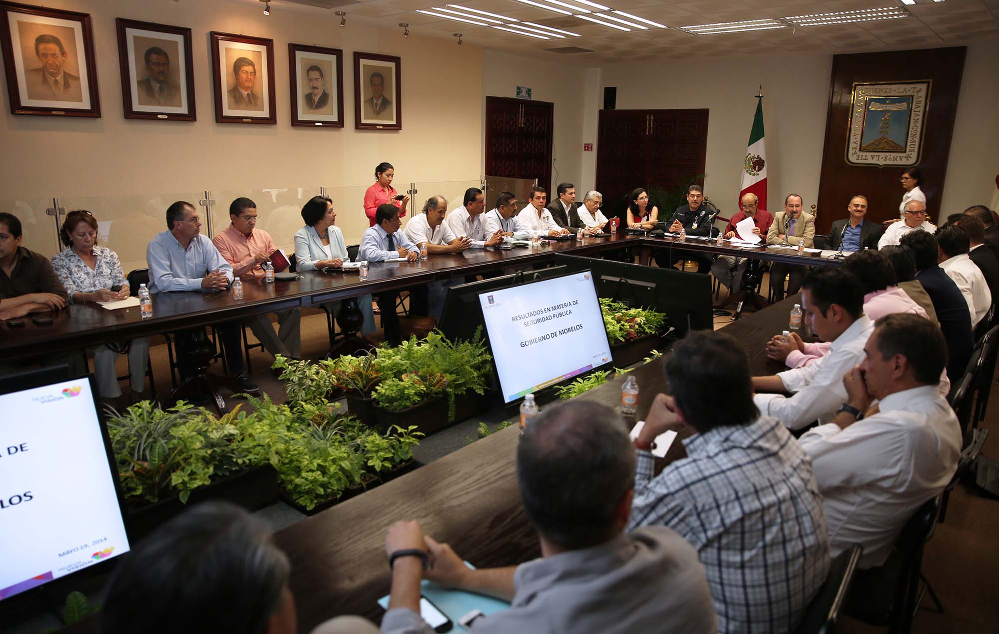 Jorge Messeguer, Reunión preparatoria Diálogo por Morelos