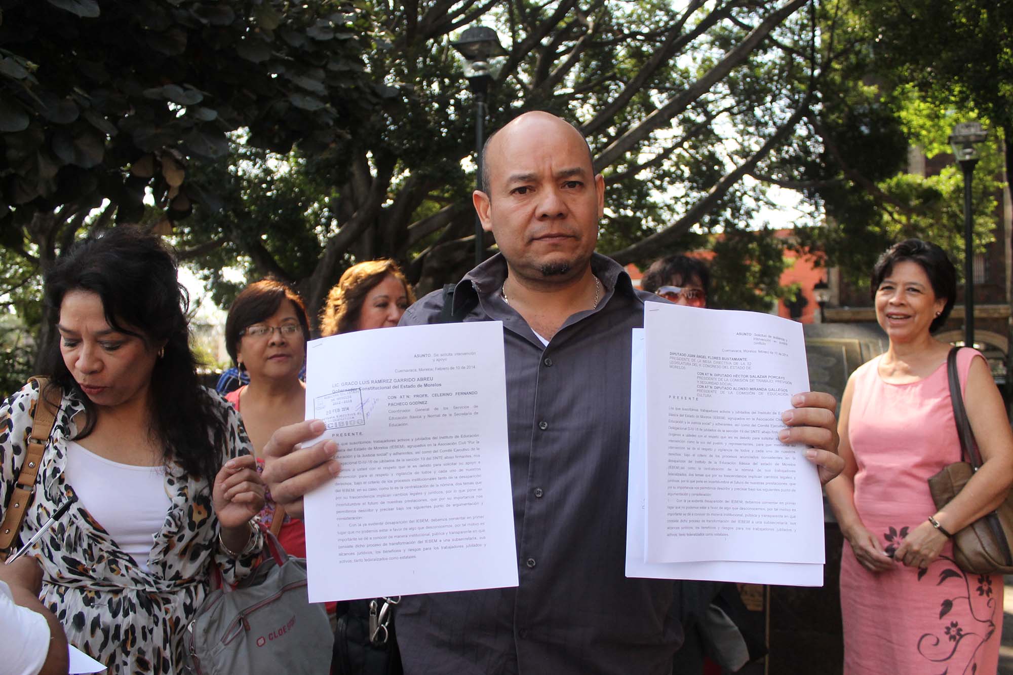 Profesores inconformes