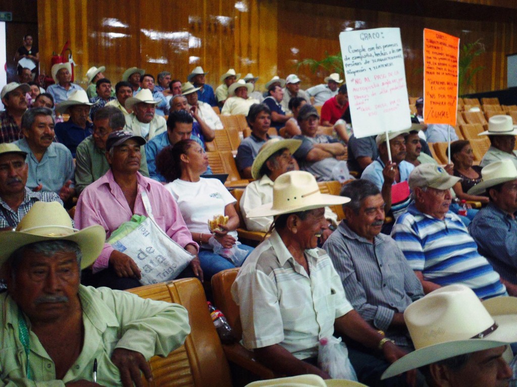 Se manifiestan ejidatarios de Tlaquiltenango