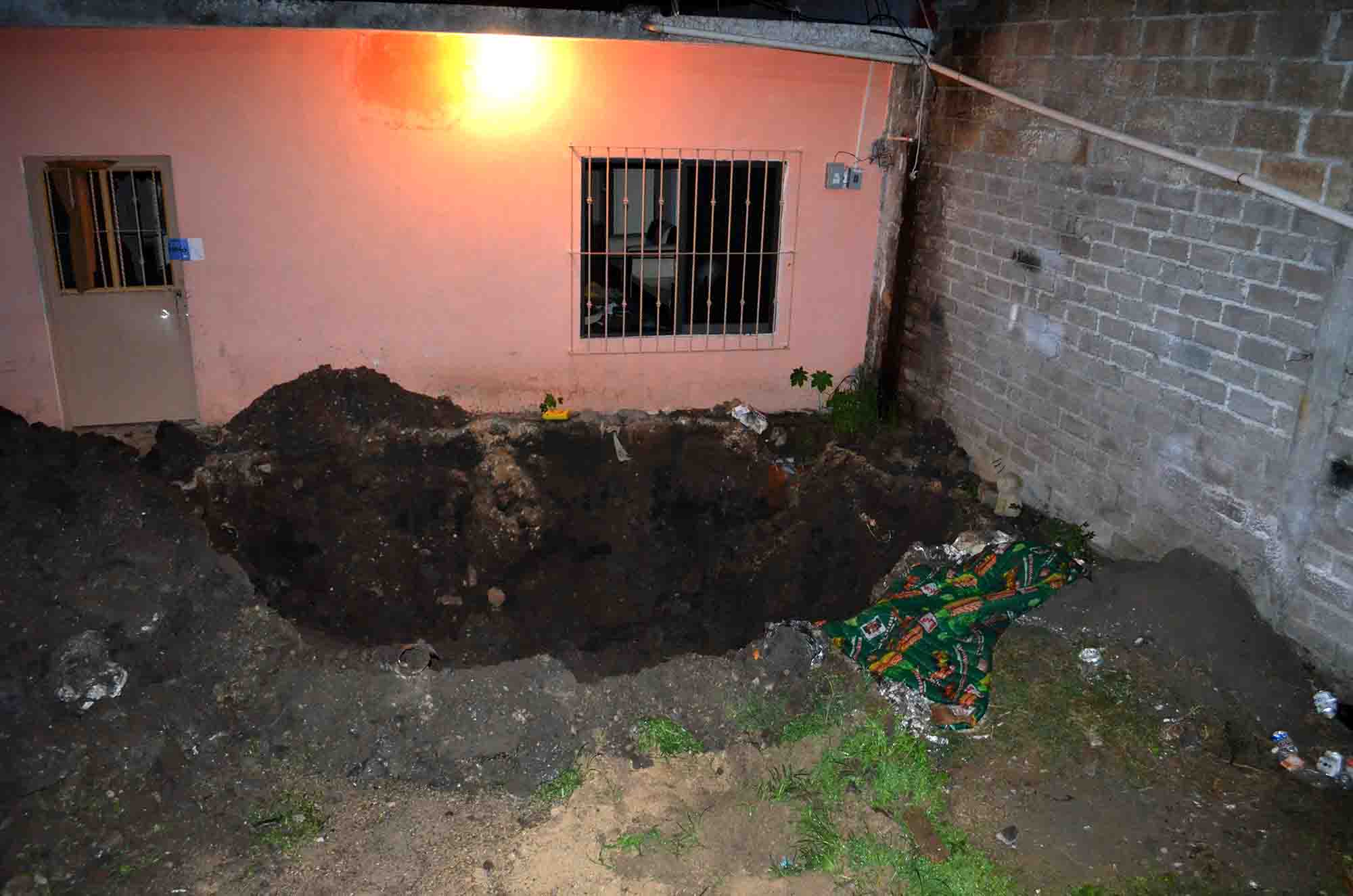 Fosa clandestina en Milpillas