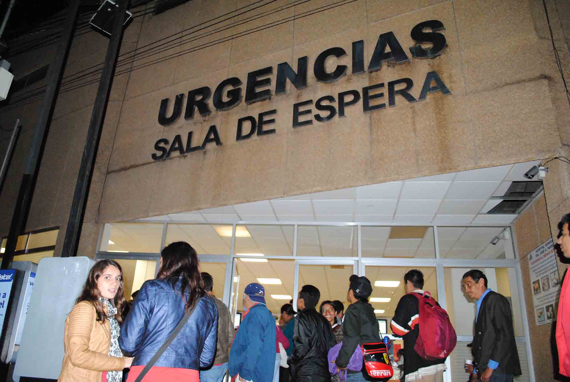 Ayuda en la sala de emergencia