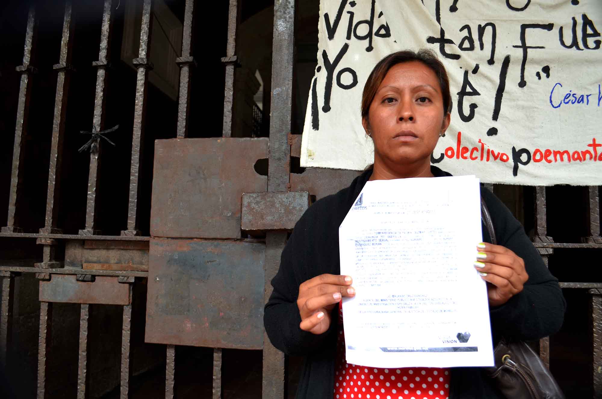 Jazmín, ex policía