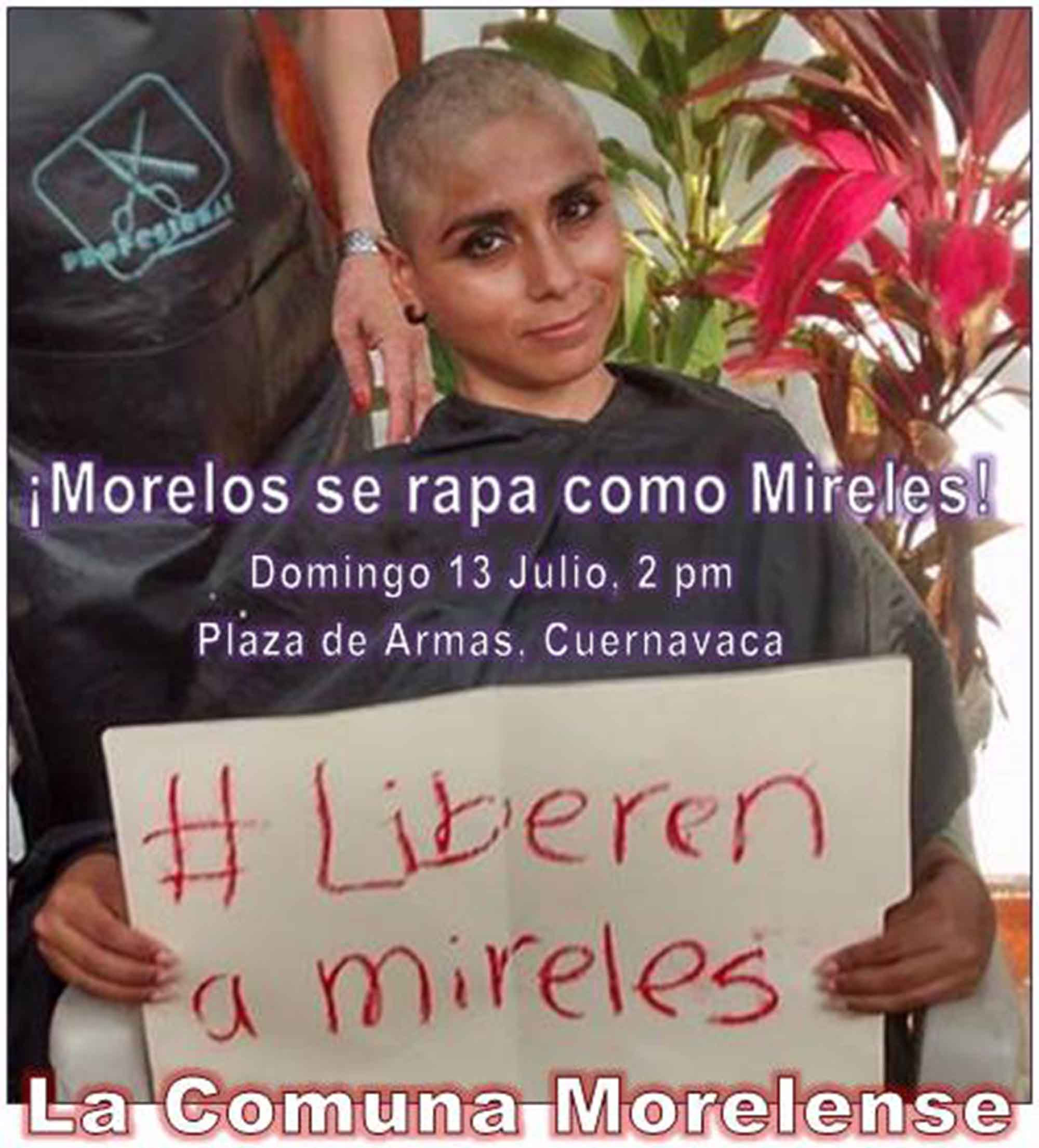 Se rapan en apoyo mireles