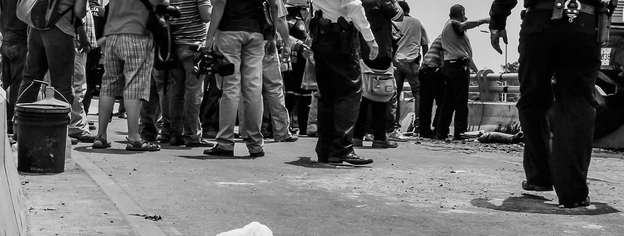 Foto de aspecto de accidente