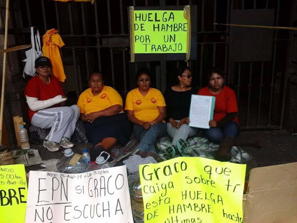 Huelga de hambre en Casa Morelos