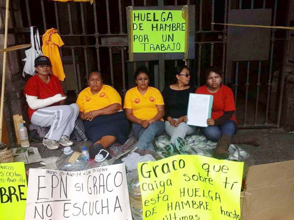 Huelga de hambre en Casa Morelos