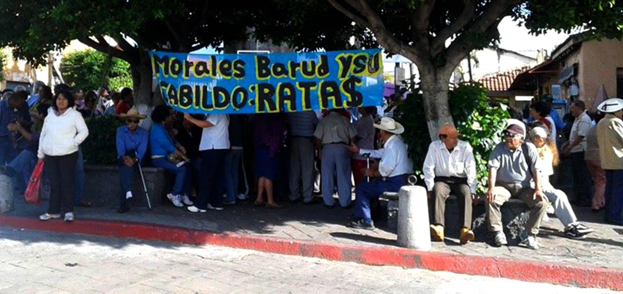 Marcha contra impuestos municipales