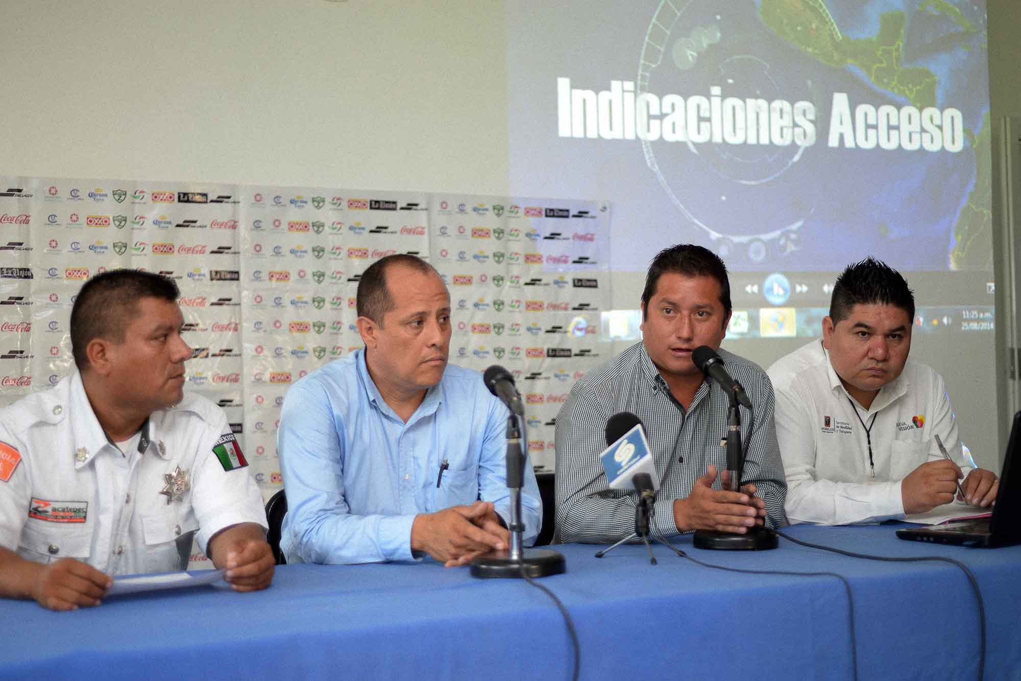 Rueda de prensa José Montes estadio Zacatepec