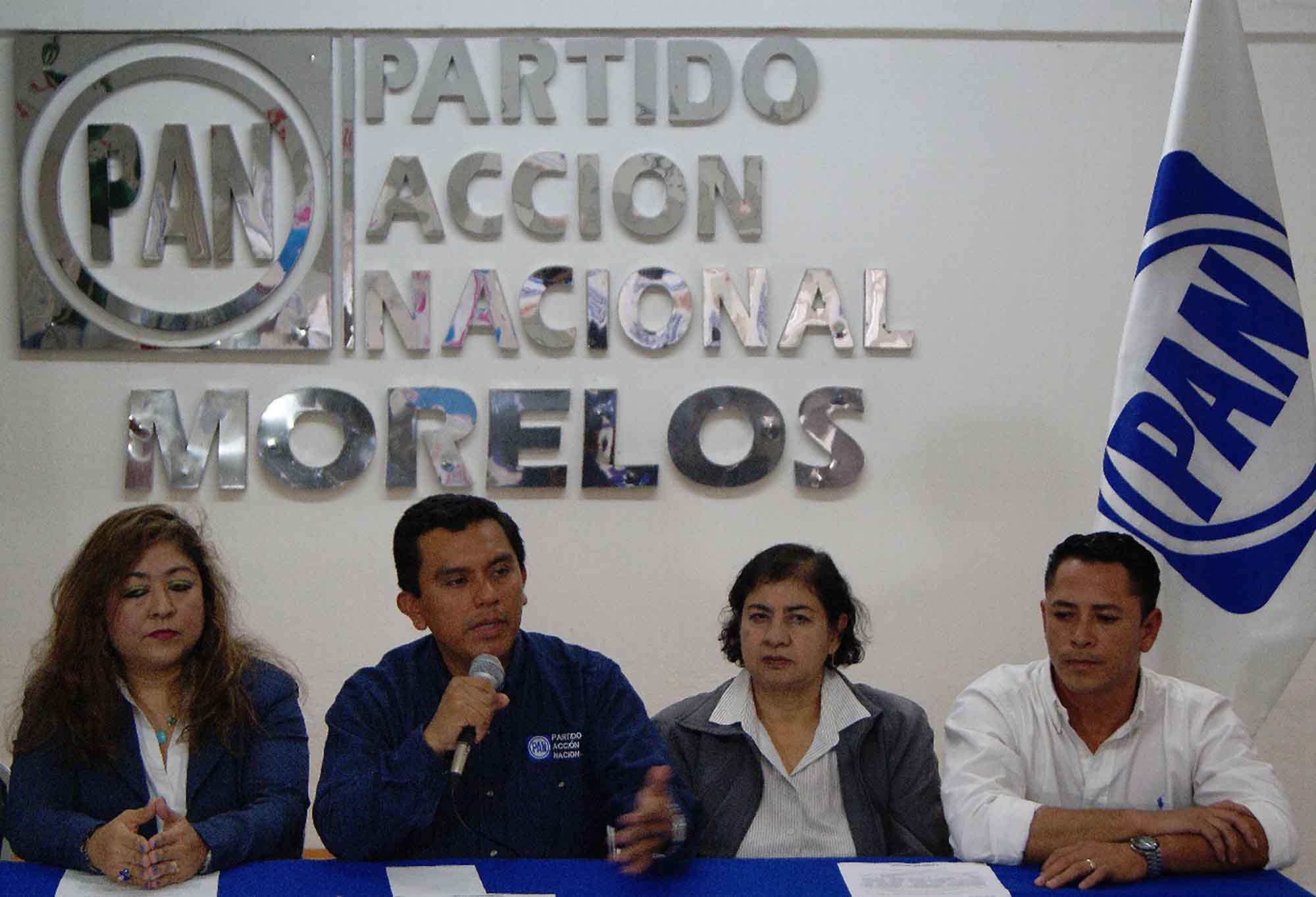 PAN rueda de medios