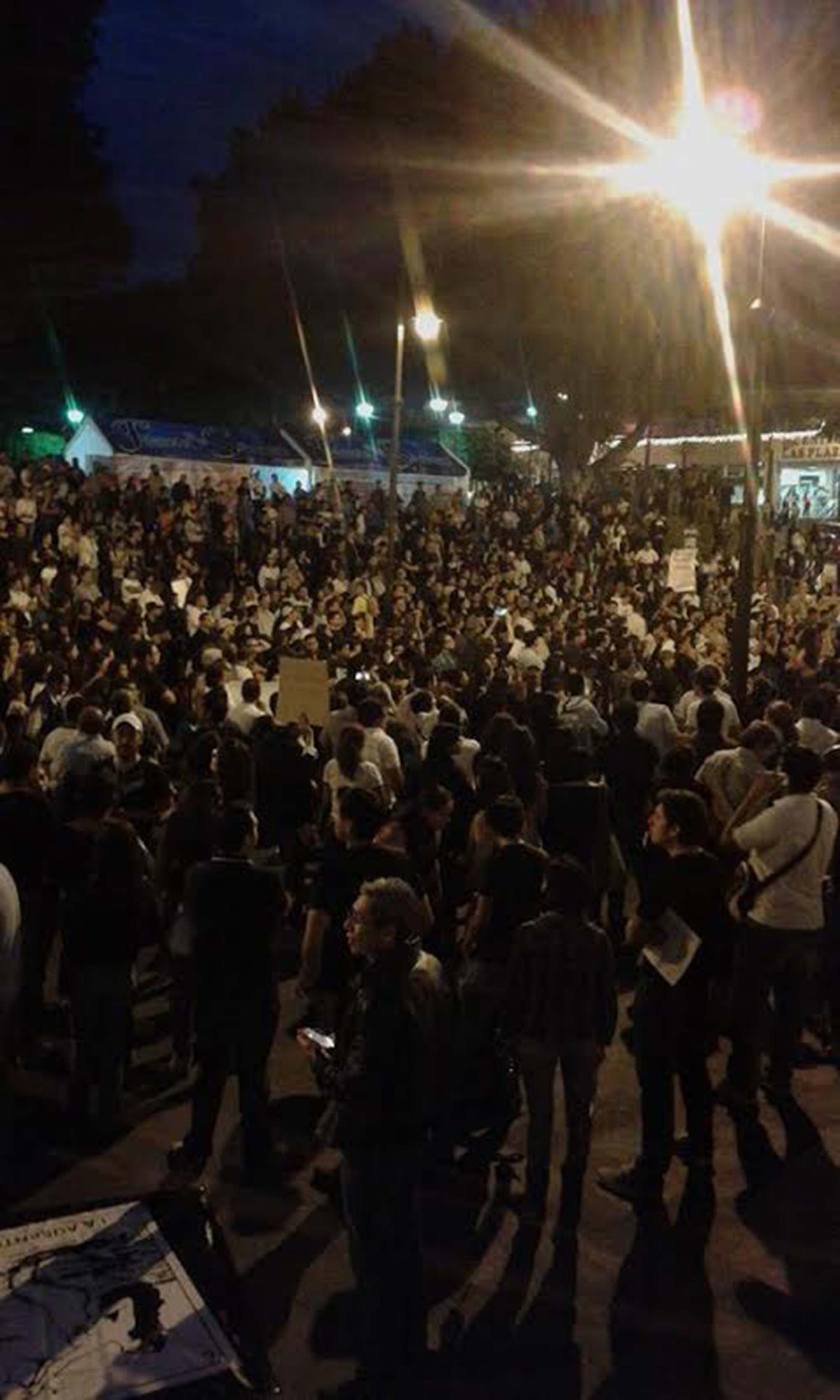 Culmina día de marchas