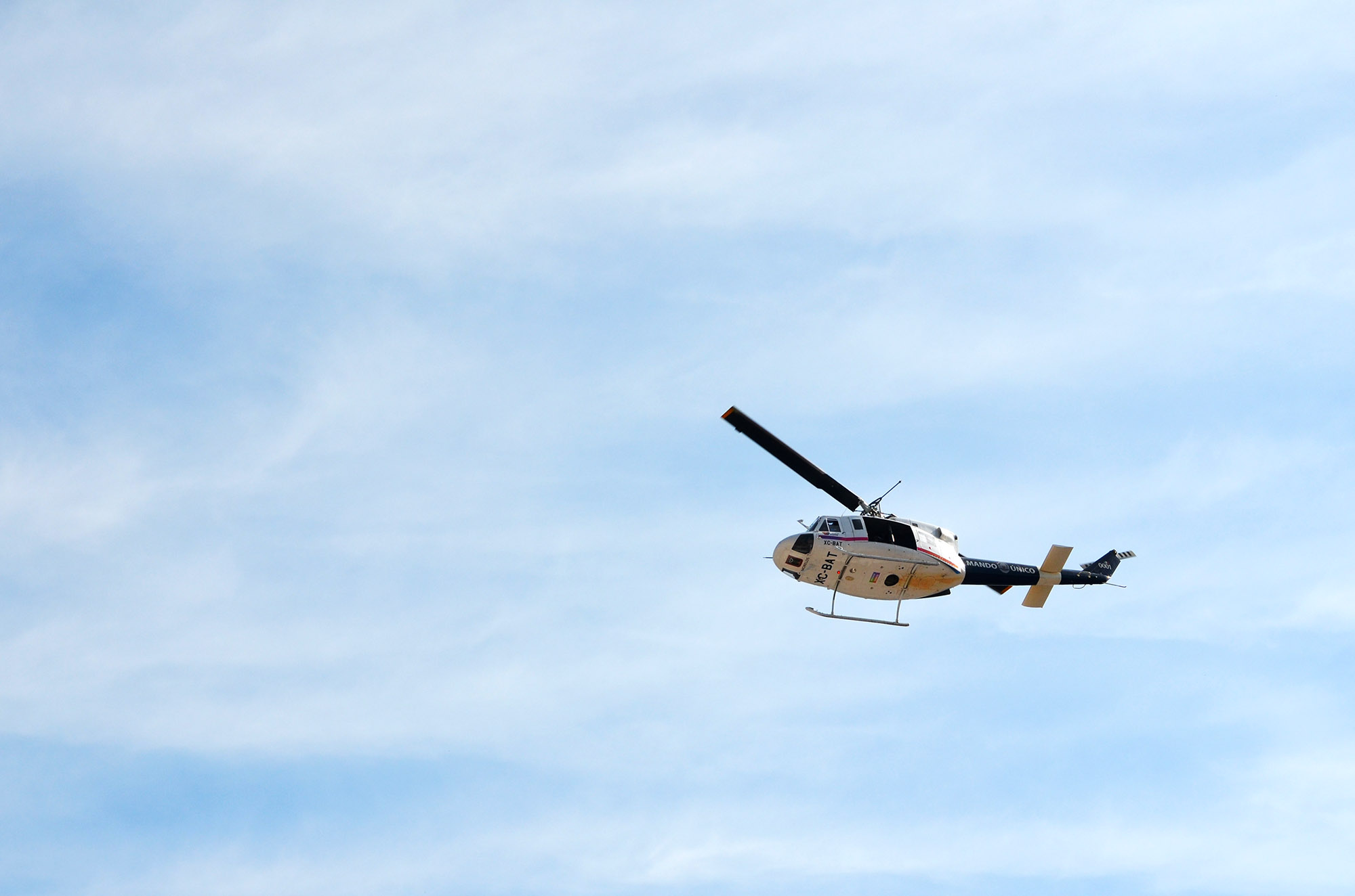 Helicóptero del Mando Único