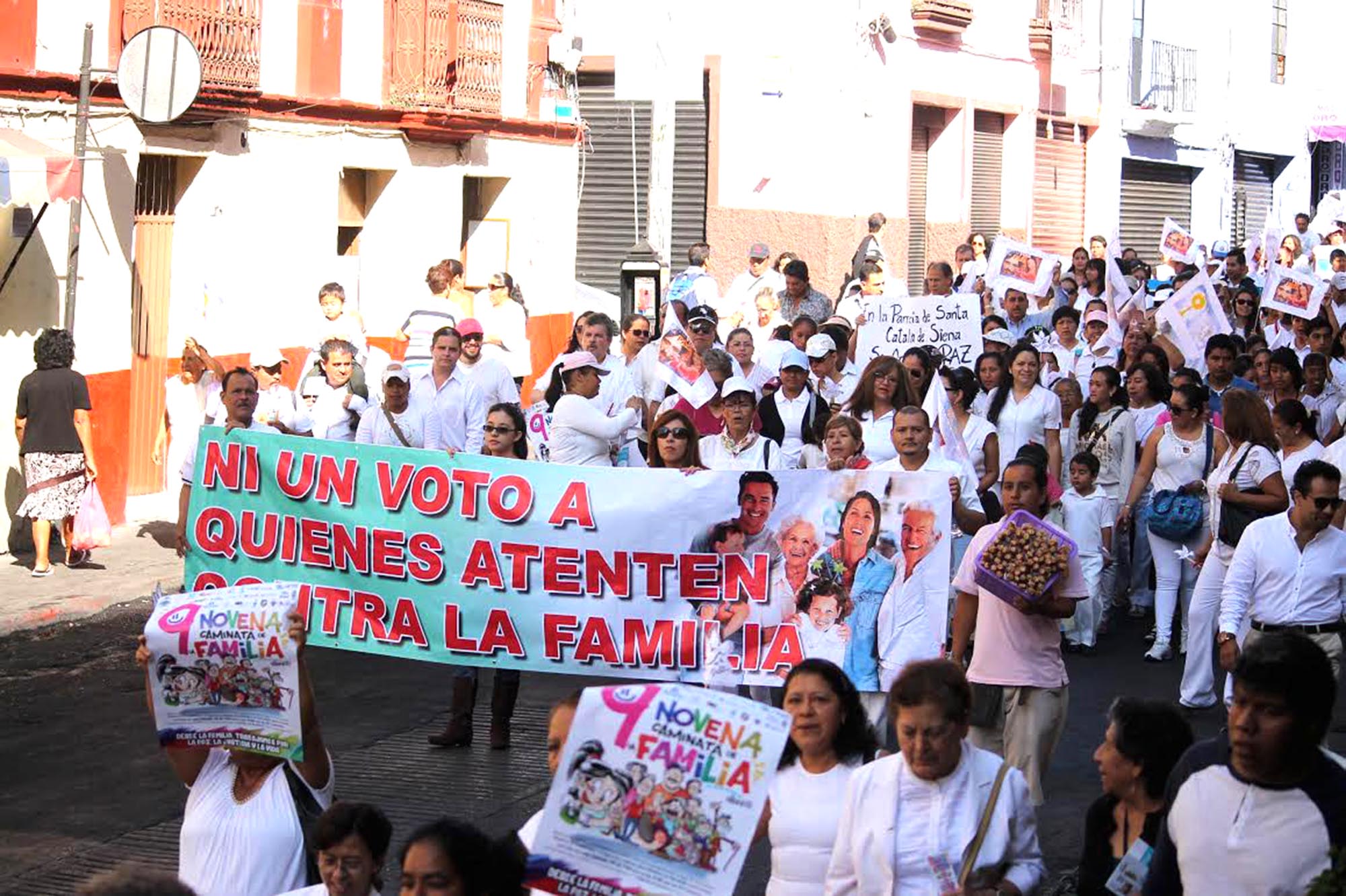 Marcha por la familia