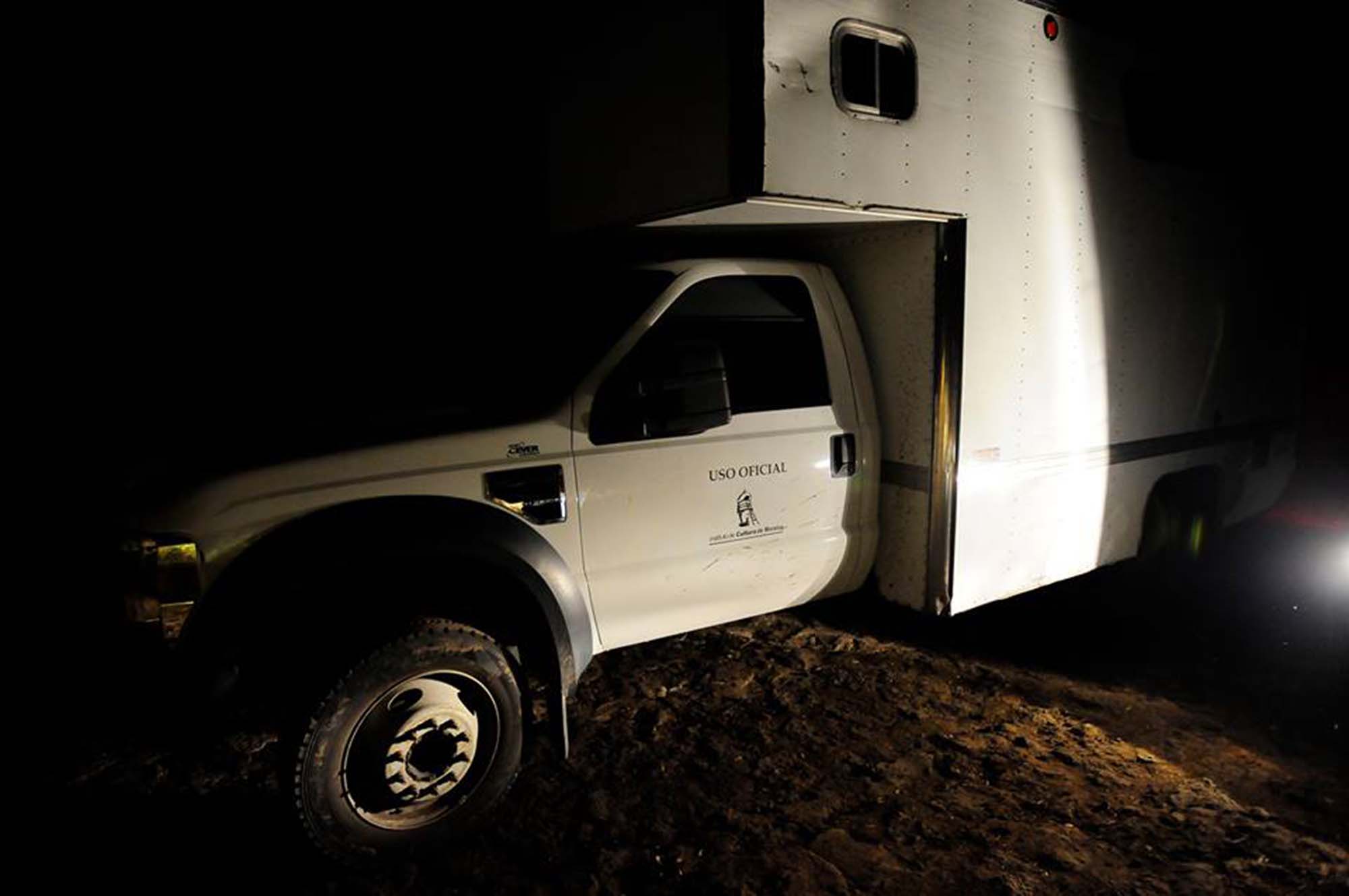Camioneta del gobierno del estado