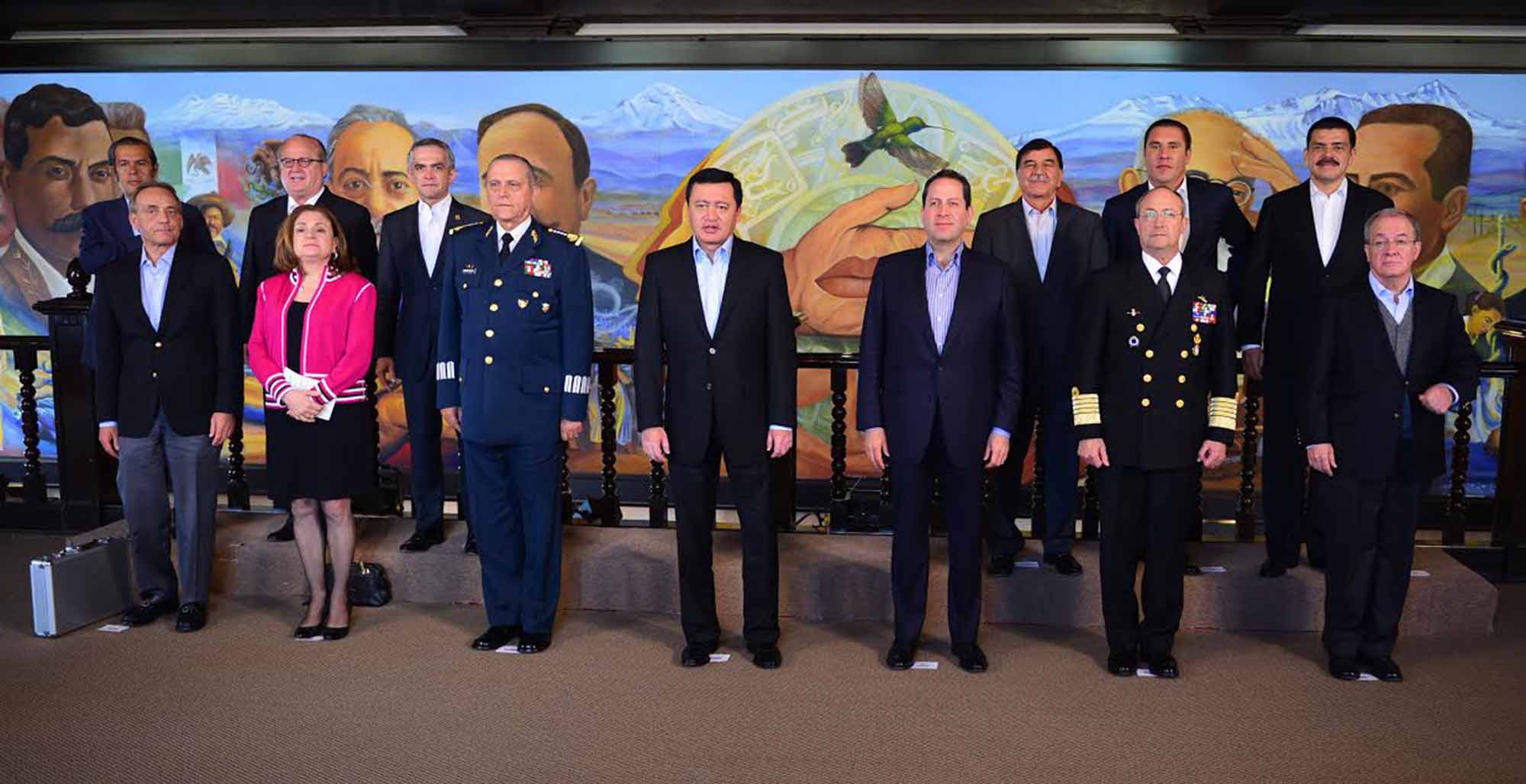 Graco Ramírez en reunión de Seguridad zona Centro