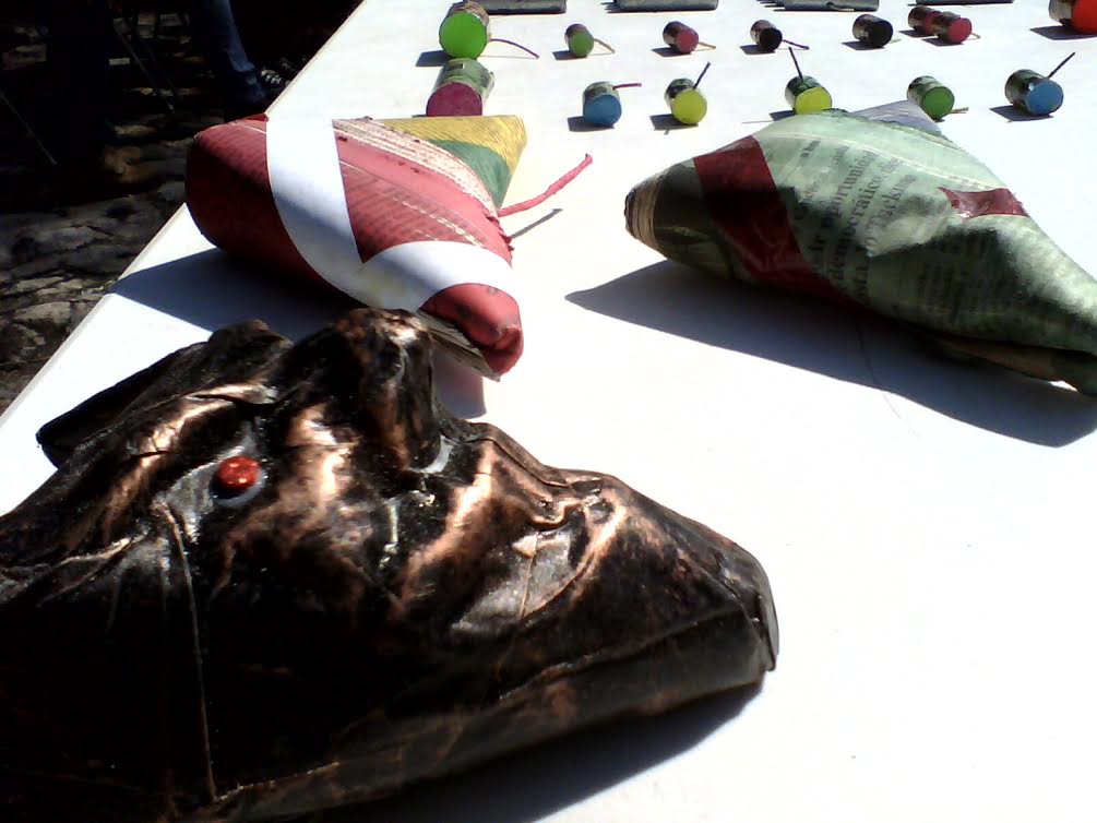 Pirotecnia decomisada