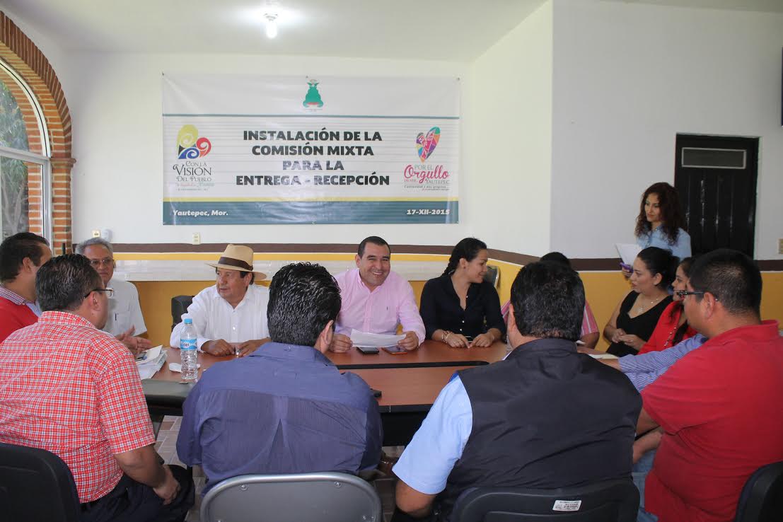 Yautepec alcaldes saliente y entrante