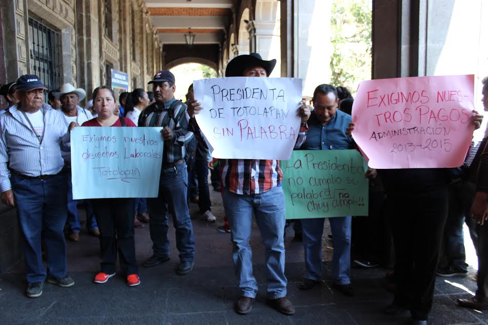 Trabajadores de Totolapan