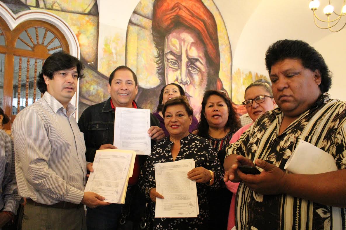 Lideres sindicales se unen