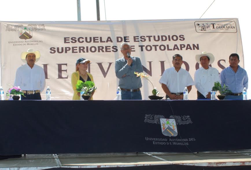 Reinicia actividades Escuela de Totolapan de la UAEM