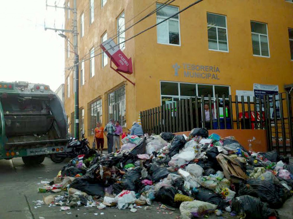 Basura en tesorería