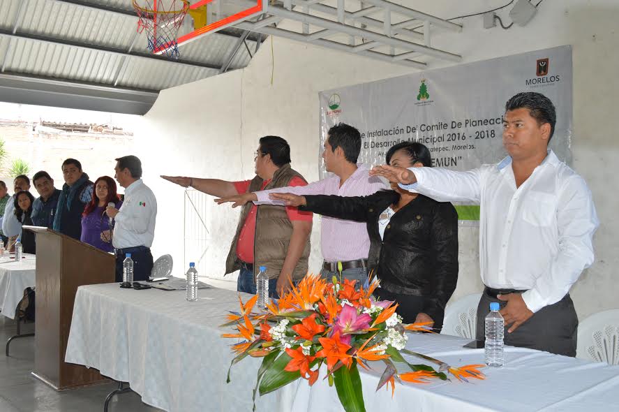Se instala COPLADEMUN en Zacatepec