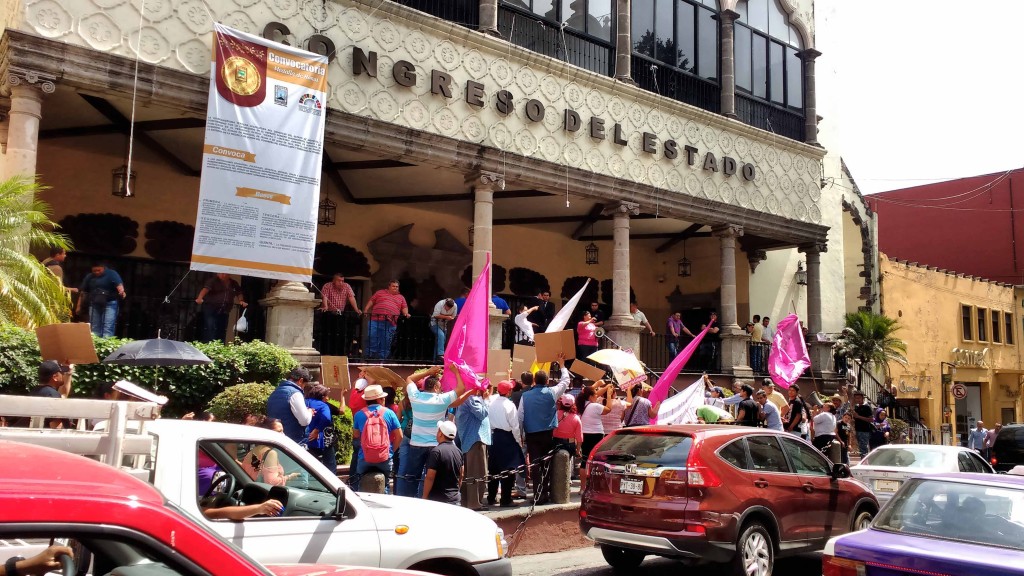 Simpatizantes de Juanita Ocampo