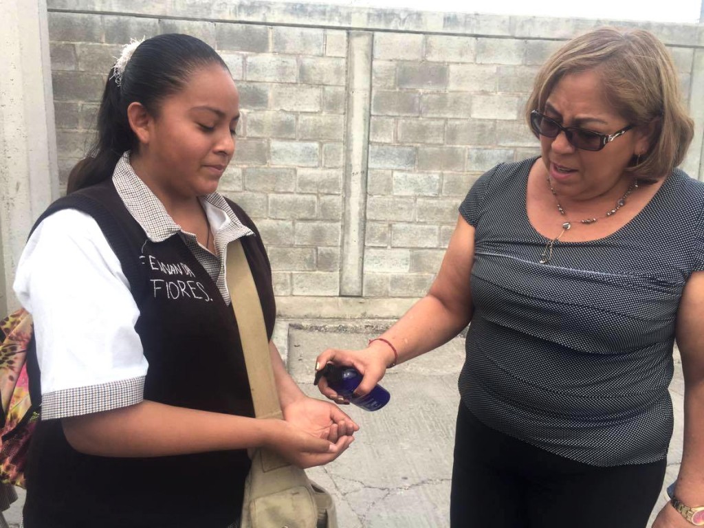 Filtros en escuelas por influenza