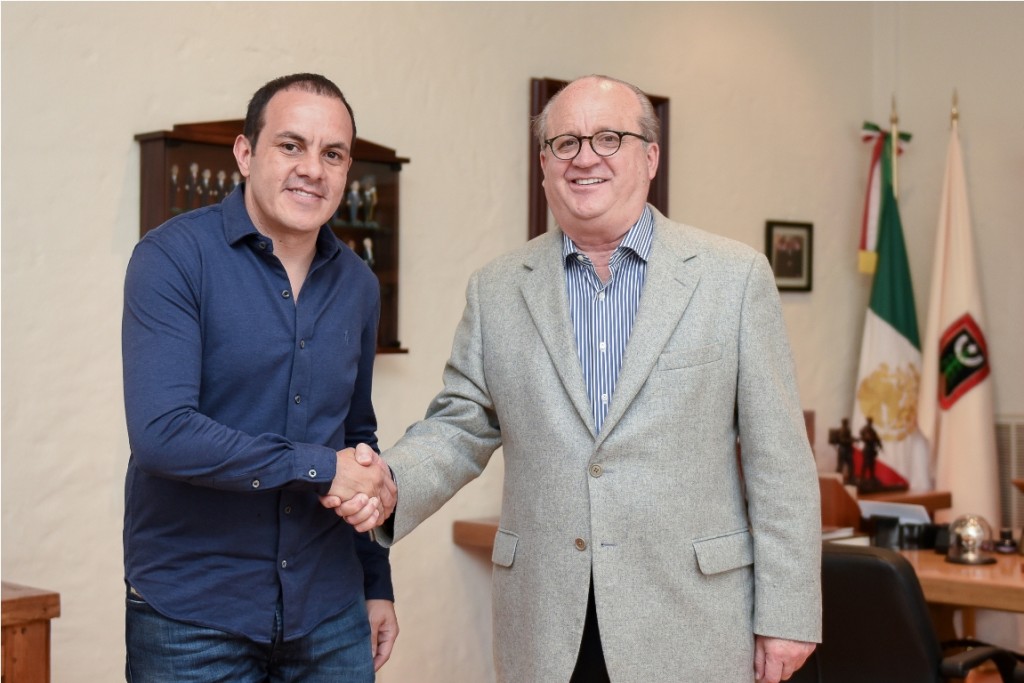 Graco reunión Cuauhtemoc Blanco 