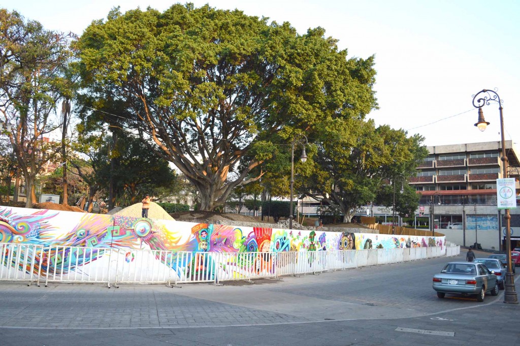 Plaza de Armas en remodelcaciÃ³n