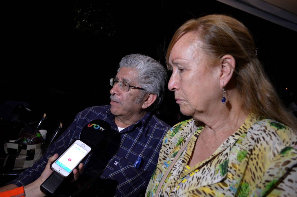 Francisco Orta Bancas su esposa María Teresa Pérez 