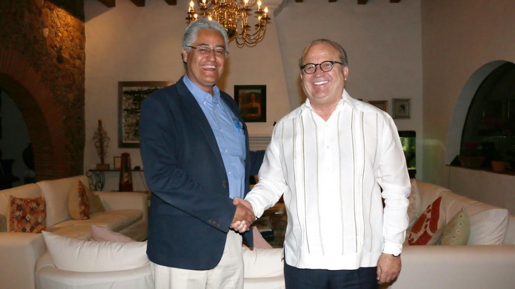 Graco Ramírez y Alejandro Vera