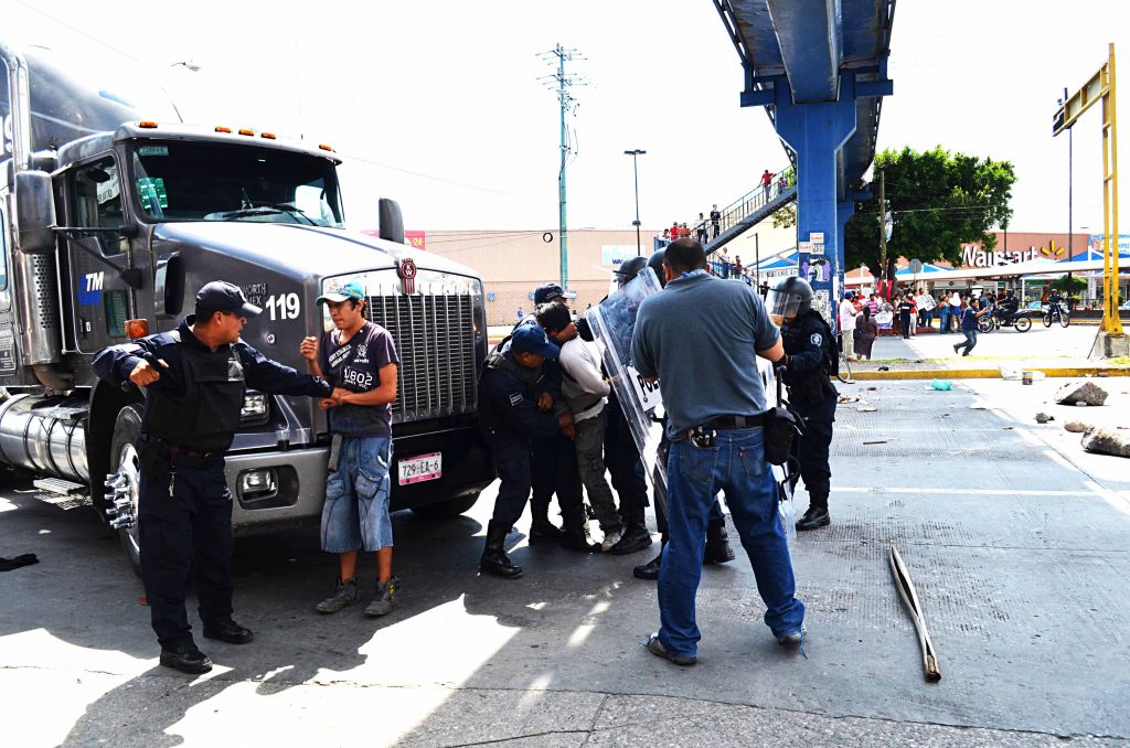 Cobertura desalojo. Foto MaximoCerdio