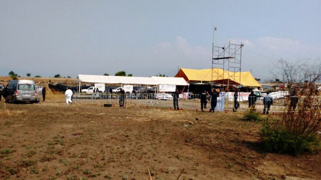 Aspecto panteón Tetelcingo