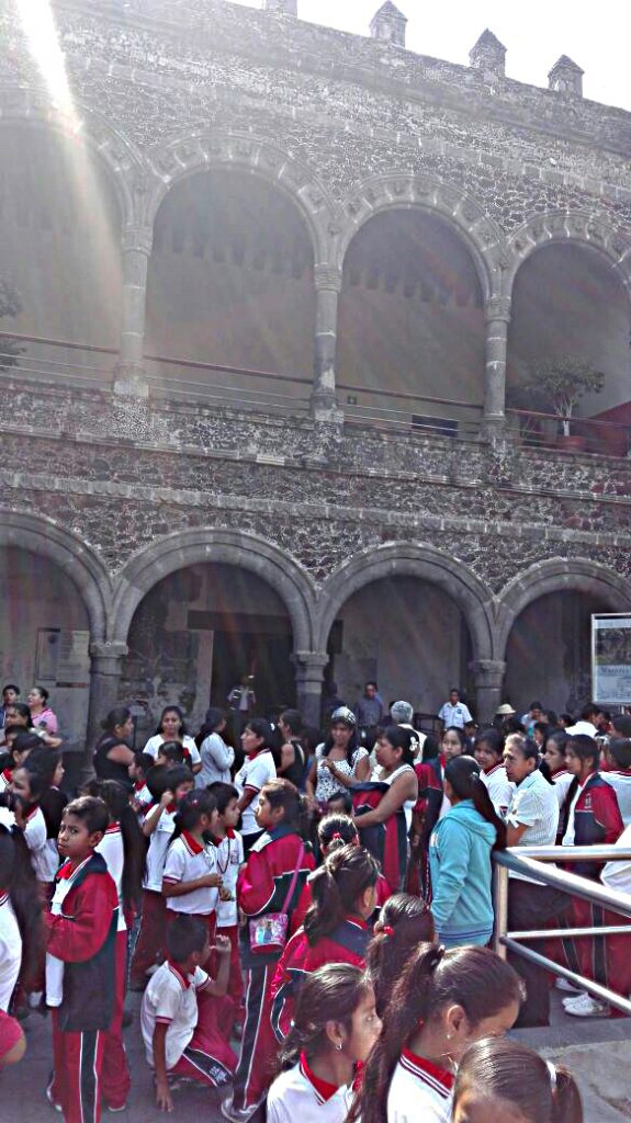 Evacuación Museo Cuauhuáhuac