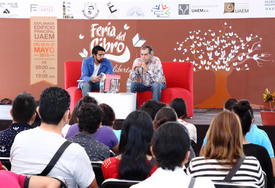 Se presentó el número 7 de Voz de la Tribu en la Feria del Libro UAEM