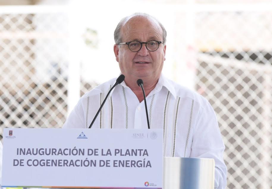 Inaugura Graco Ramírez primera planta de cogeneración de energía
