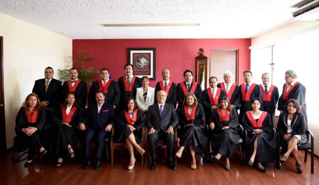 Graco Ramírez y magistrados TSJ