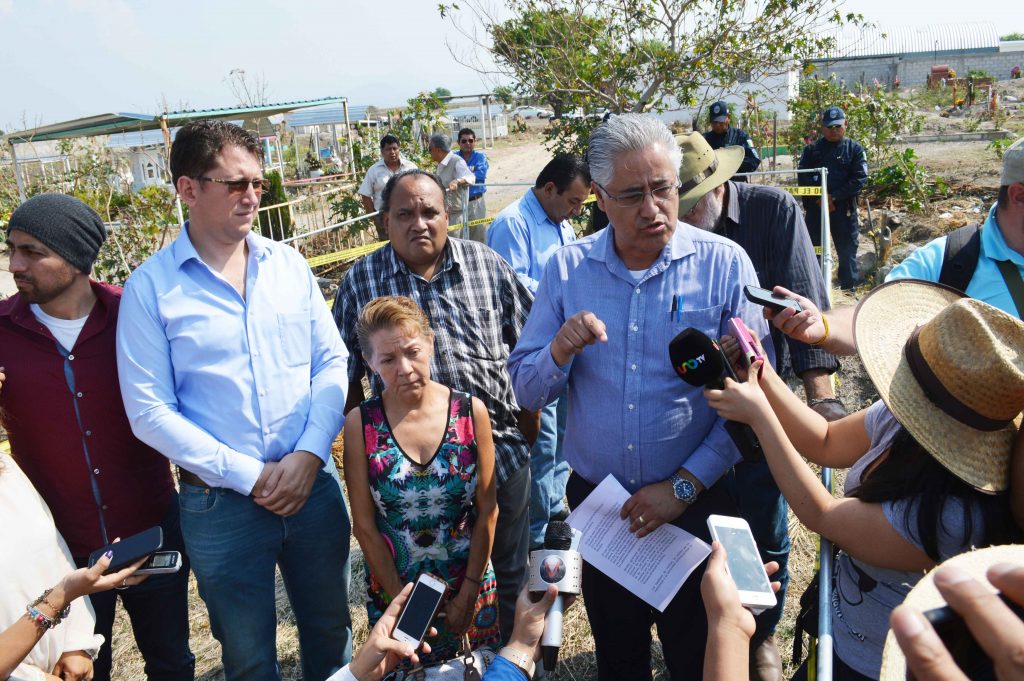 Rector Alejandro Vera en tetelcingo