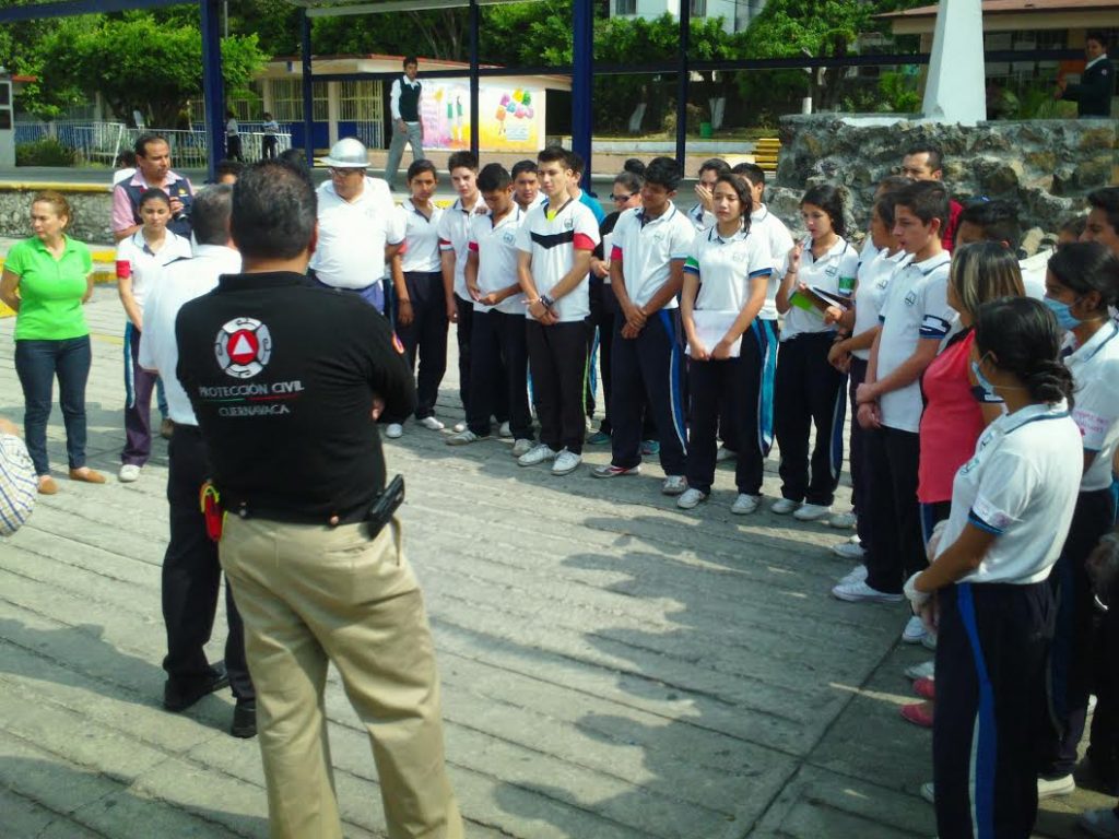 Simulacro en secundaria