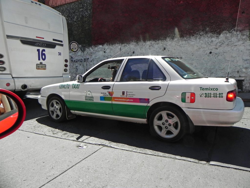 Taxi con logo