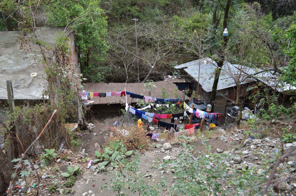 Casas en barranca