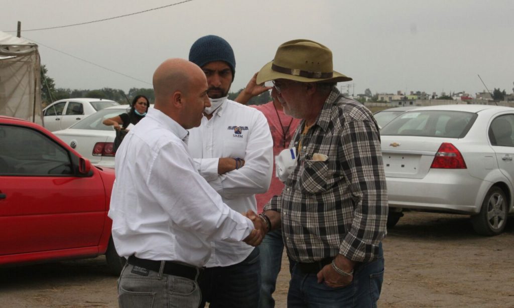 Javier Pérez Durón y Javier Sicilia 